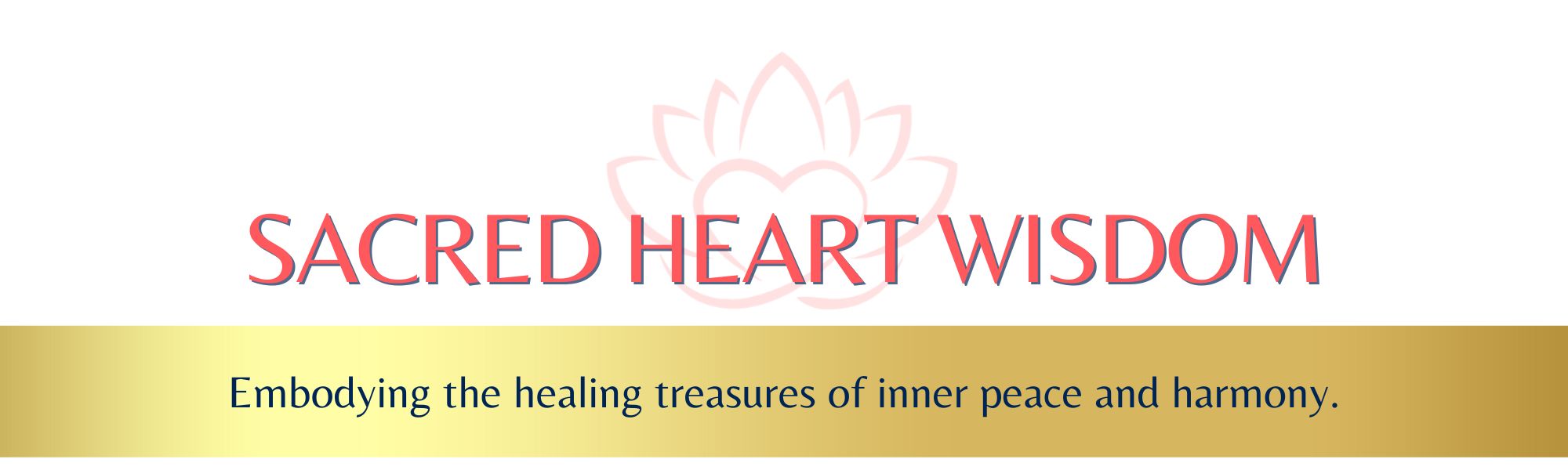 Sacred Heart Wisdom book banner